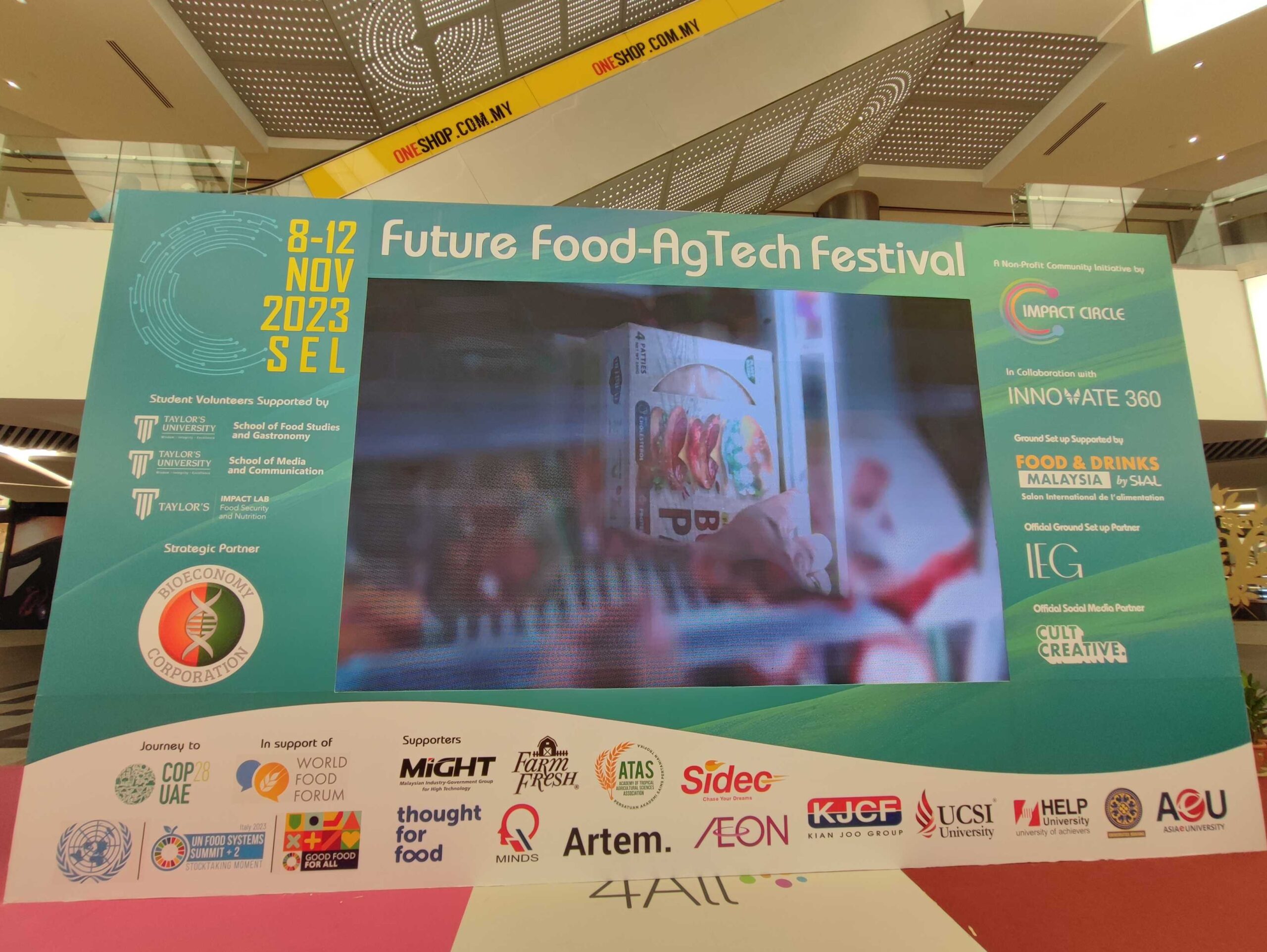 Report on participation in The Future Food-AgTech Festival 2023