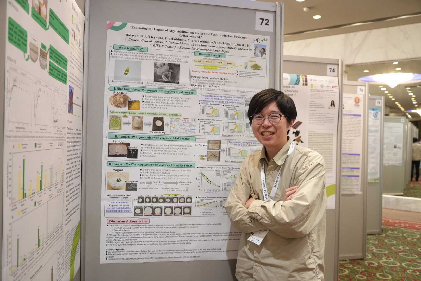 Poster Presentation Report: Evaluating the Impact of Algal Addition on Fermented Food Production Processes, at AlgaEurope 2024 in Greece