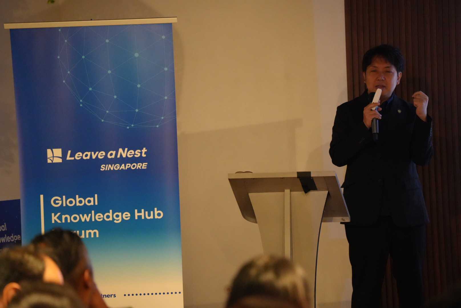 Dr. Kengo Suzuki speaks at “144 Ventures Special Session” during Global Knowledge Hub Forum, August 2025